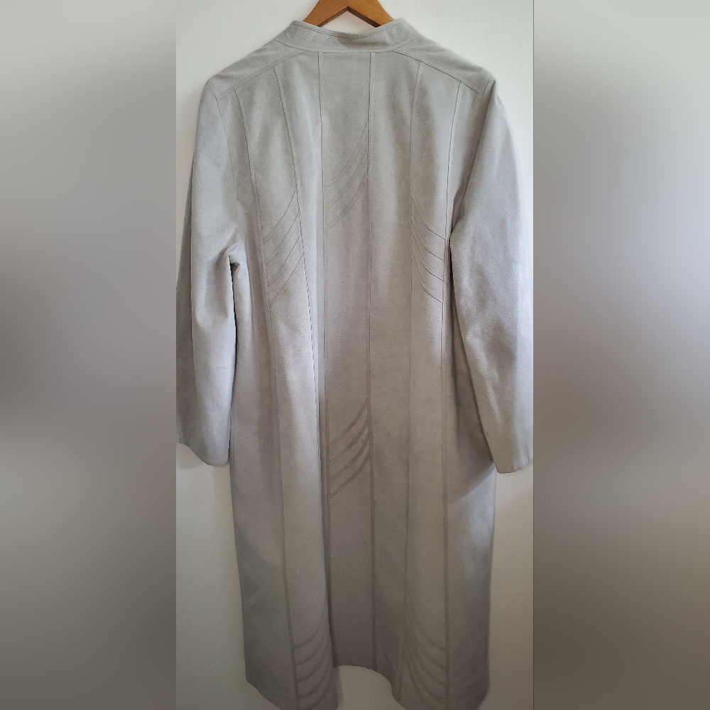BARONIA Collection- size 12- Vintage Coat Alcantara Milano-Italy - Picture 3 of 11